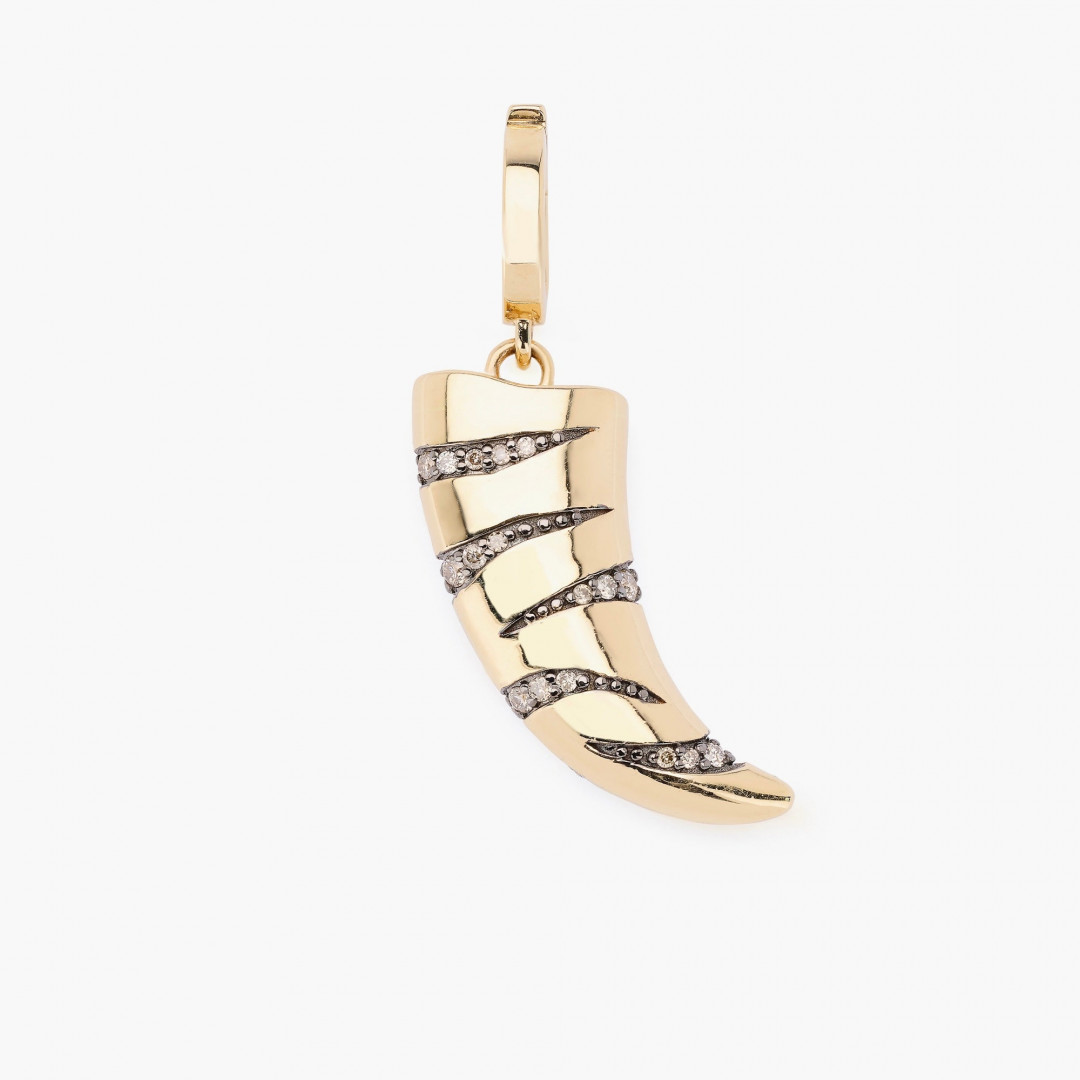 Tiger Claw Charm Pendant by Tripat Jewellery on curated-crowd.com