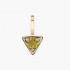 Shakti Olive Quartz Pendant by Tripat Jewellery on curated-crowd.com