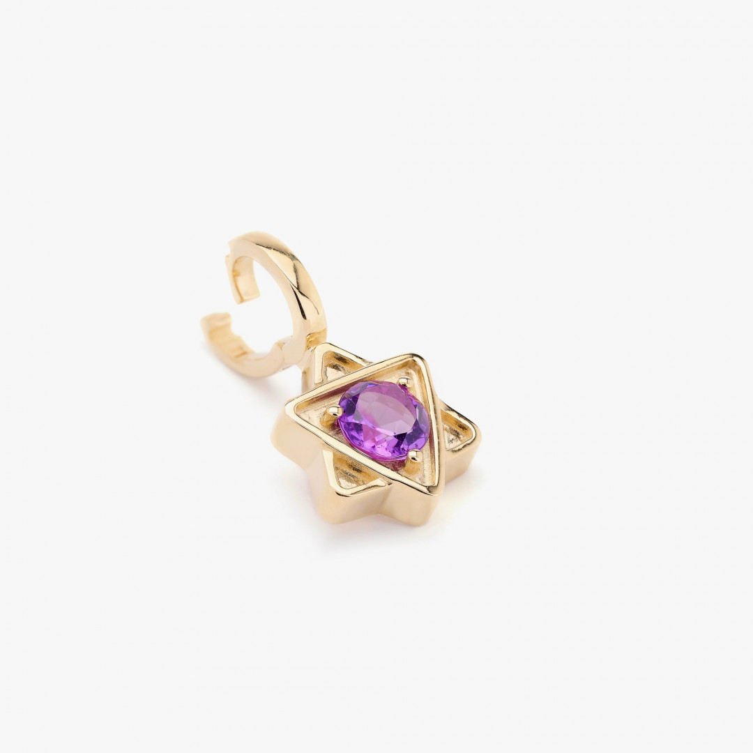 Star Amethyst Pendant by Tripat Jewellery on curated-crowd.com