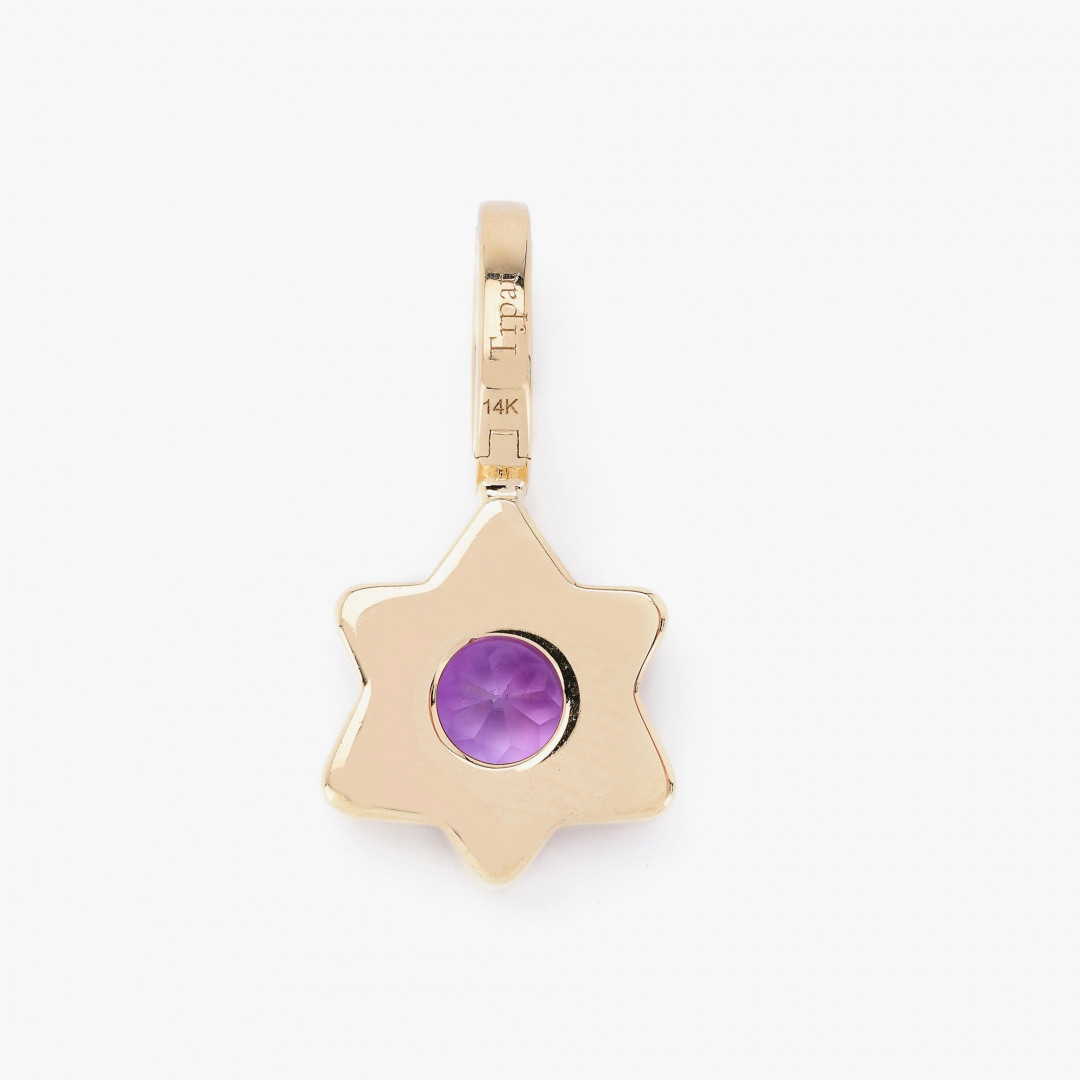 Star Amethyst Pendant by Tripat Jewellery on curated-crowd.com