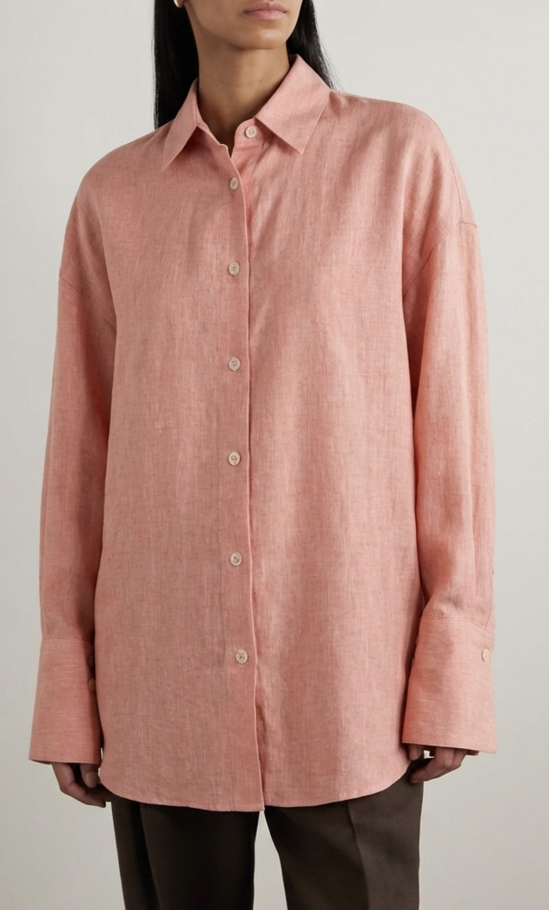 The Boyish Linen Shirt by Sorbé on curated-crowd.com