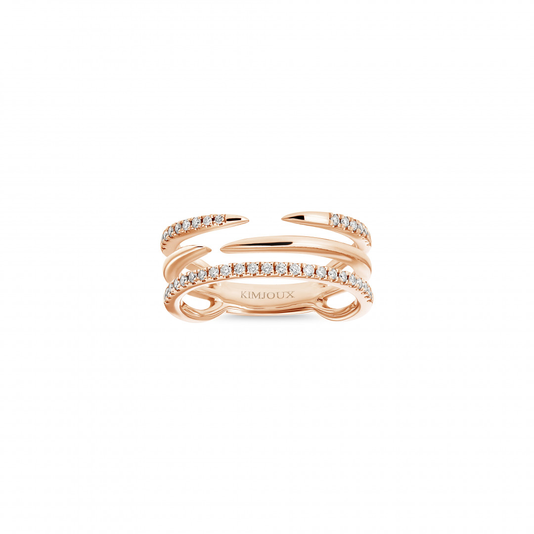 Ray Ring Three Rows by Kimjoux on curated-crowd.com