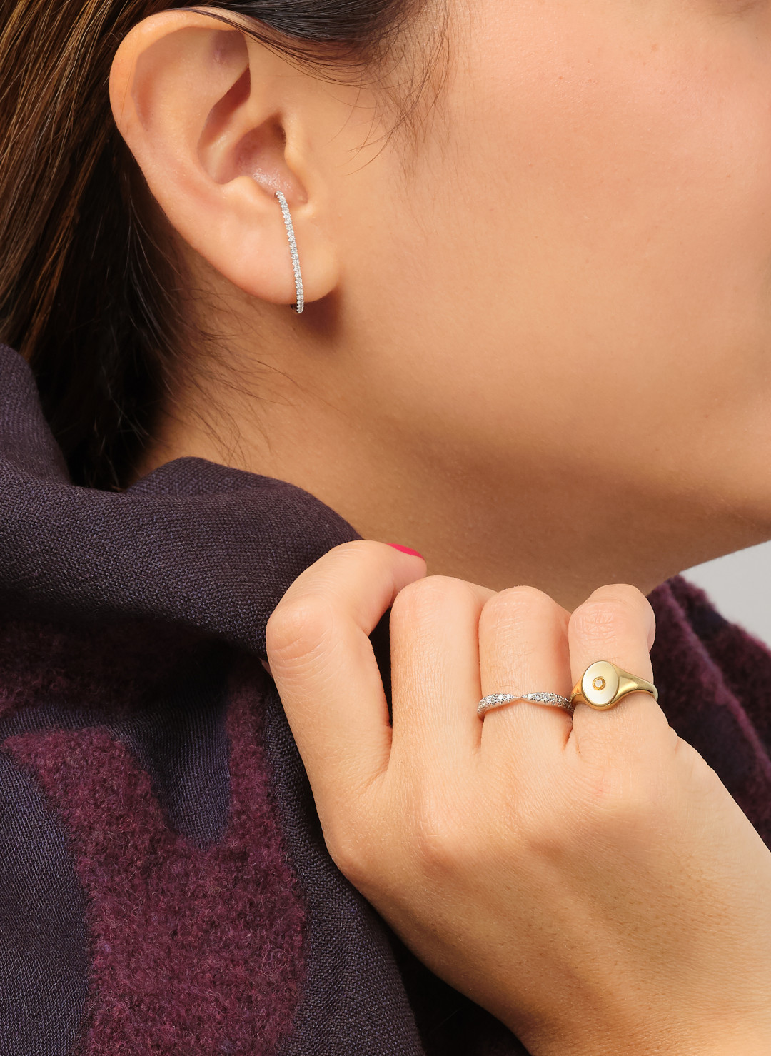 Ray Diamonds Earrings by Kimjoux on curated-crowd.com