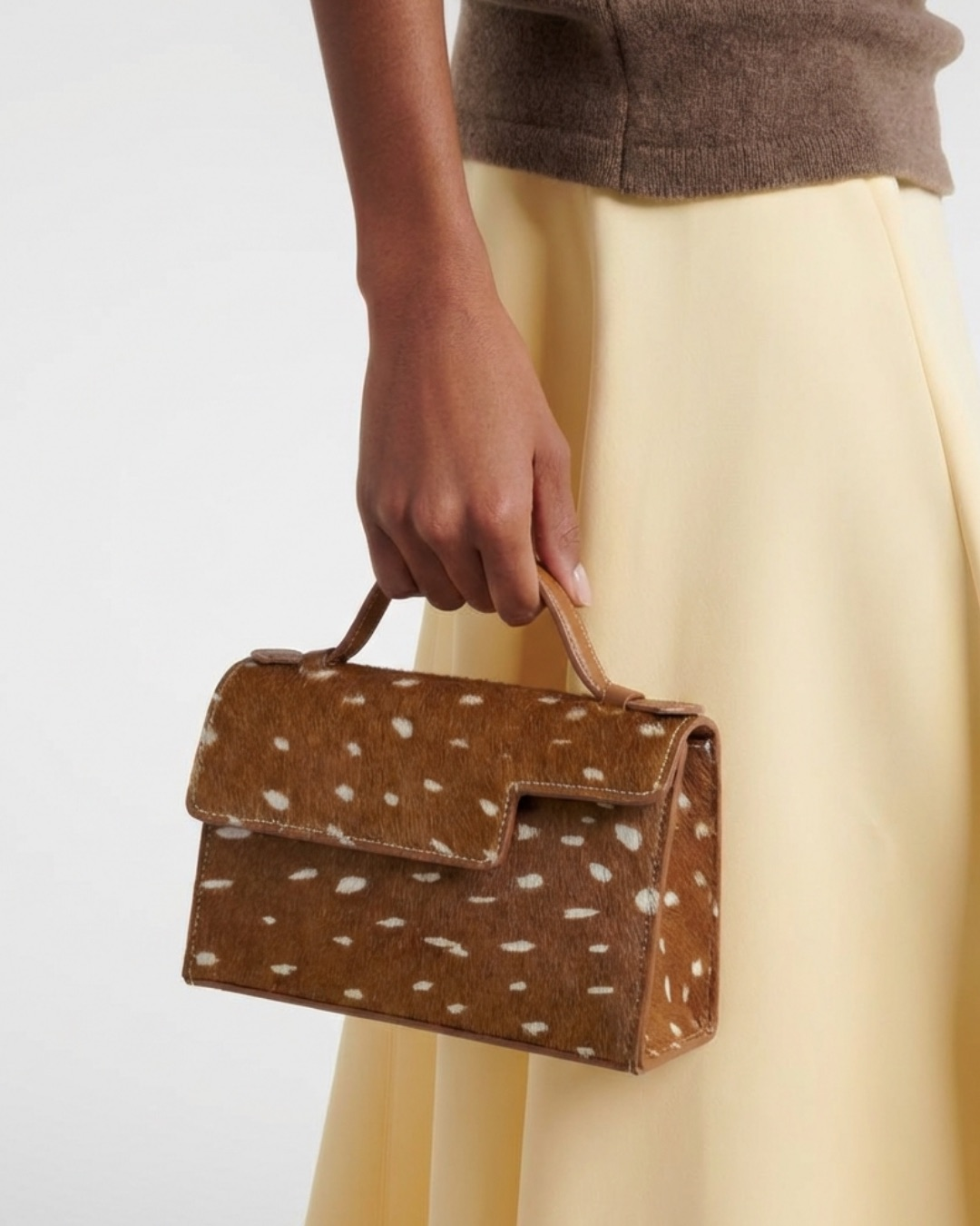 Valletta in Bambi Calf Hair by Dara Hamarneh on curated-crowd.com