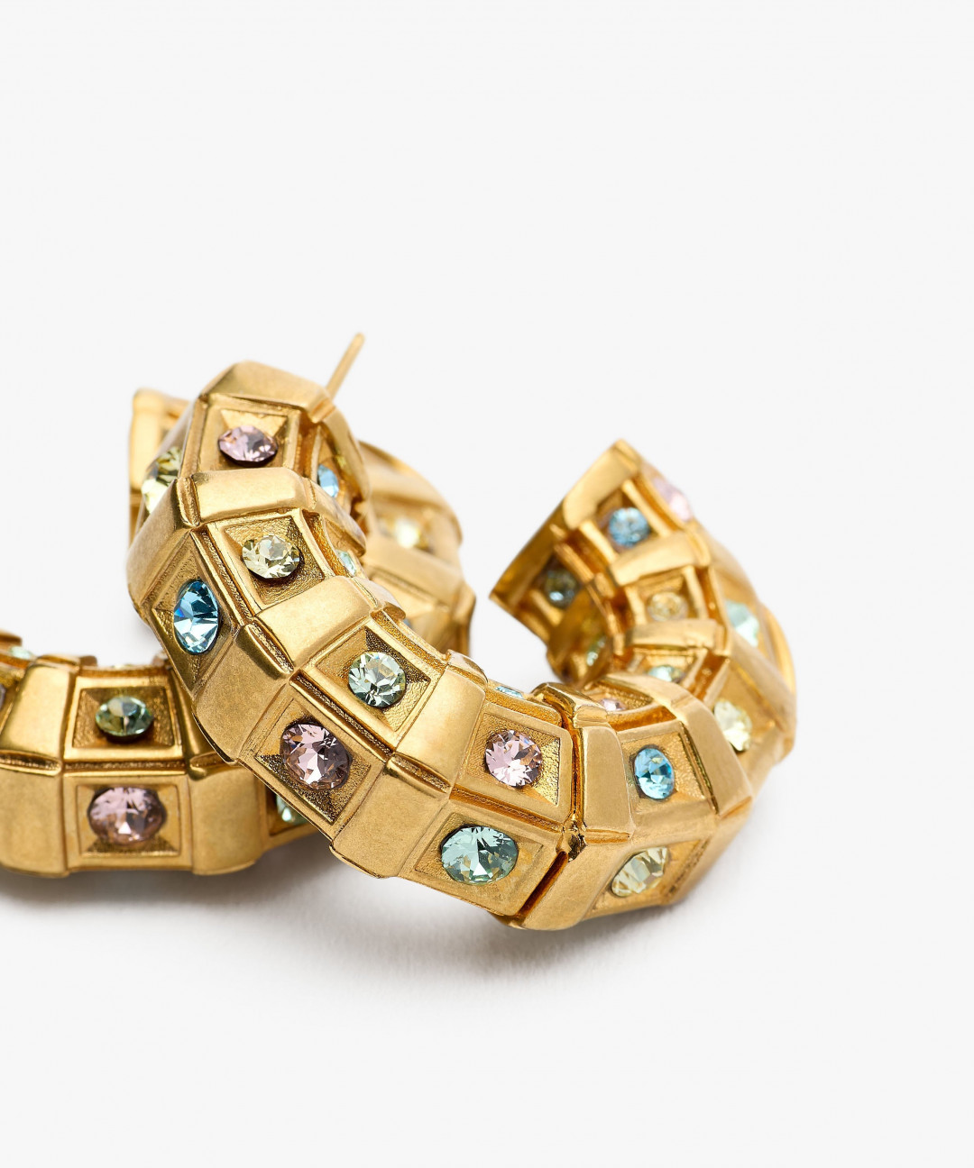 Lobster Vibe Earrings Multi by Sonia Petroff on curated-crowd.com