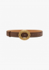 Lobster Vibe Belt Chocolate Brown by Sonia Petroff on curated-crowd.com