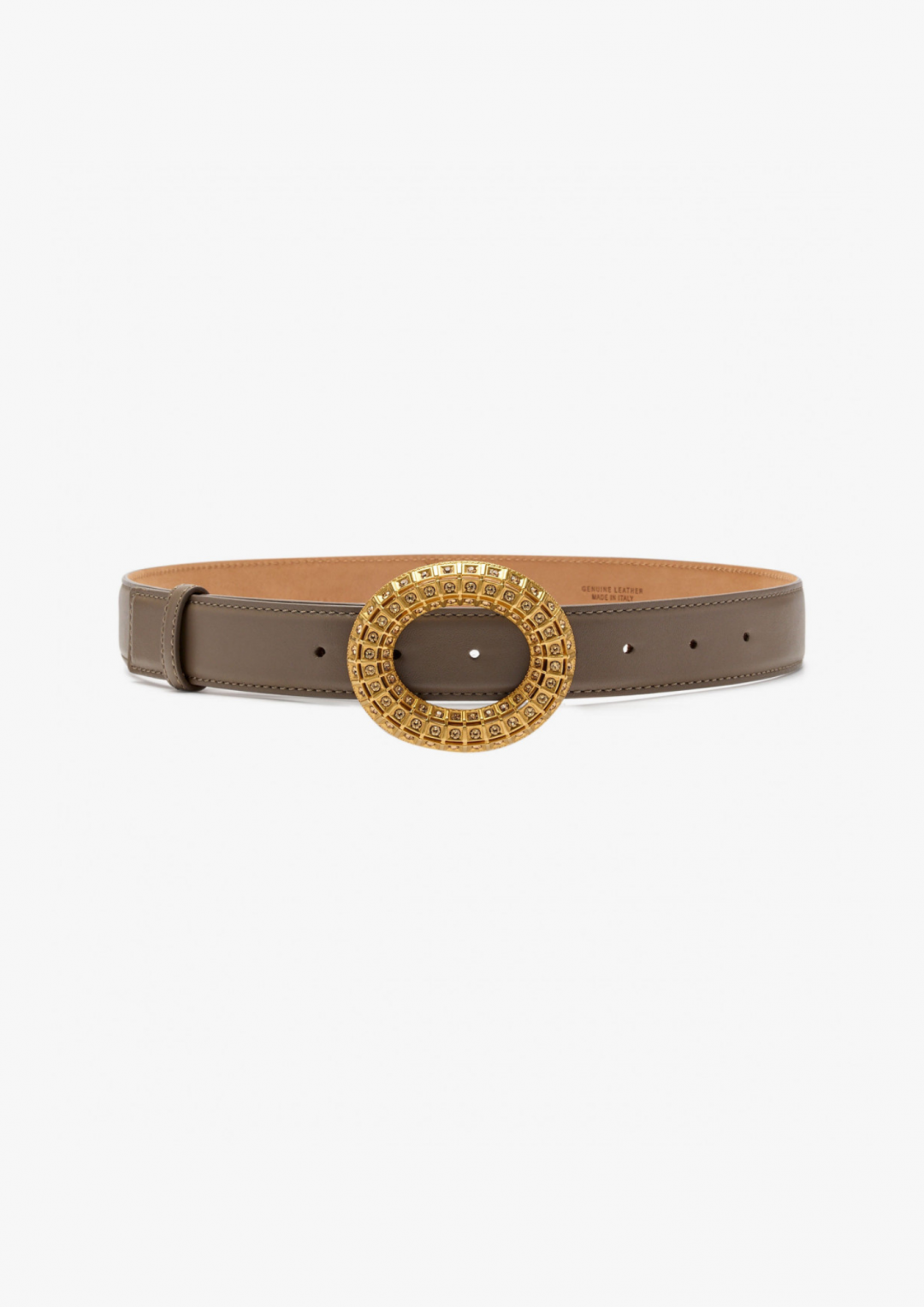 Lobster Vibe Belt Dusty Brown by Sonia Petroff on curated-crowd.com