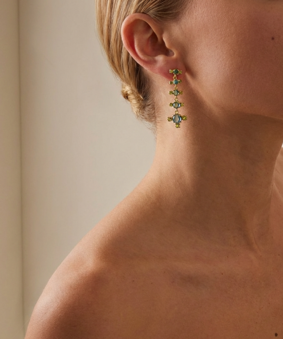 Plus Drop Earrings by MAVIADA on curated-crowd.com
