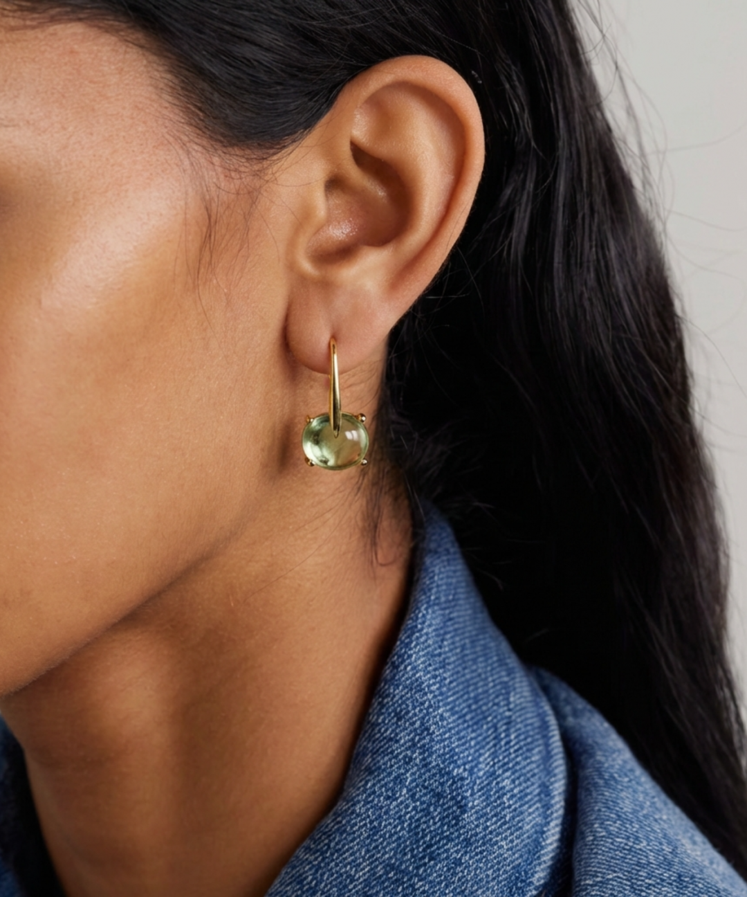Sardinia Short Peridot Earrings by MAVIADA on curated-crowd.com