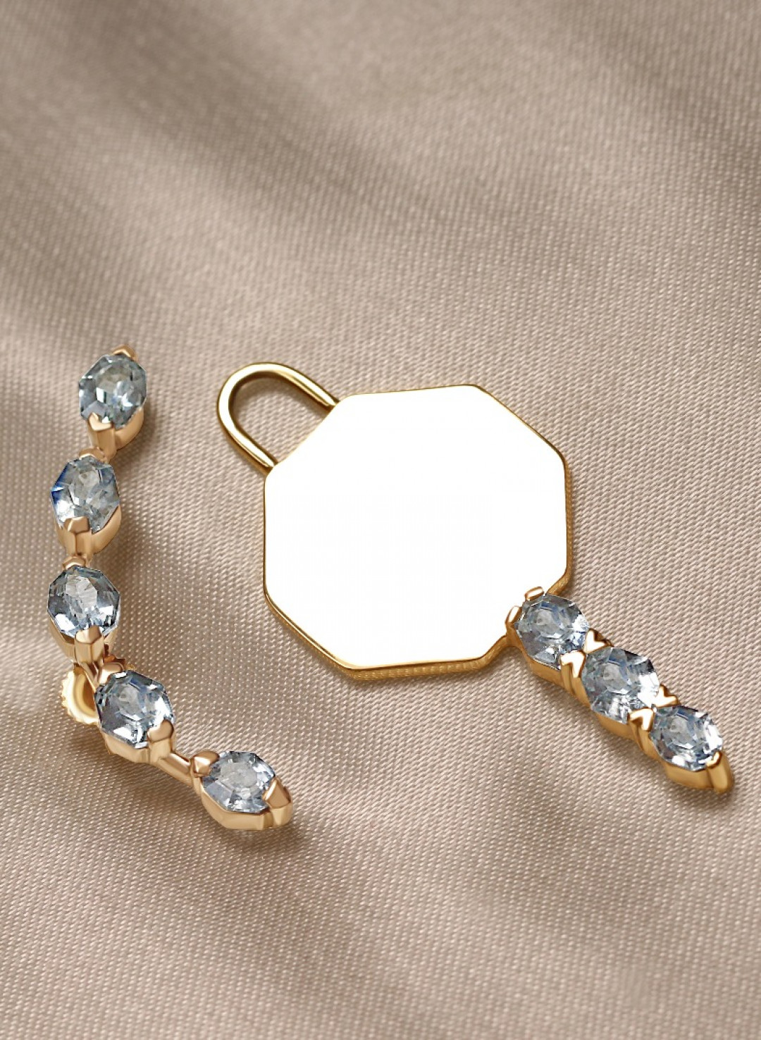 OOAK Step-cut Oval Sapphire Ar by Kimjoux on curated-crowd.com