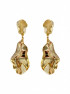 Ursula Earrings Gold by Jessica K on curated-crowd.com