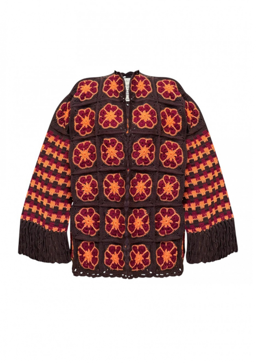 Imagine Jacket Brown/Orange/Red by Jessica K on curated-crowd.com