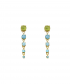 Rainbow Drop Earrings by MAVIADA on curated-crowd.com