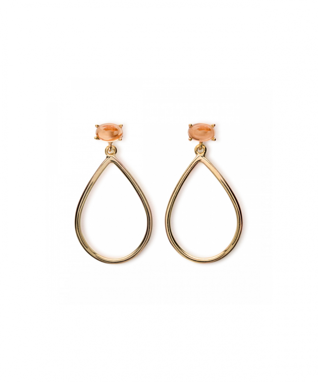 Antibes Drop Single Stone Earrings by MAVIADA on curated-crowd.com