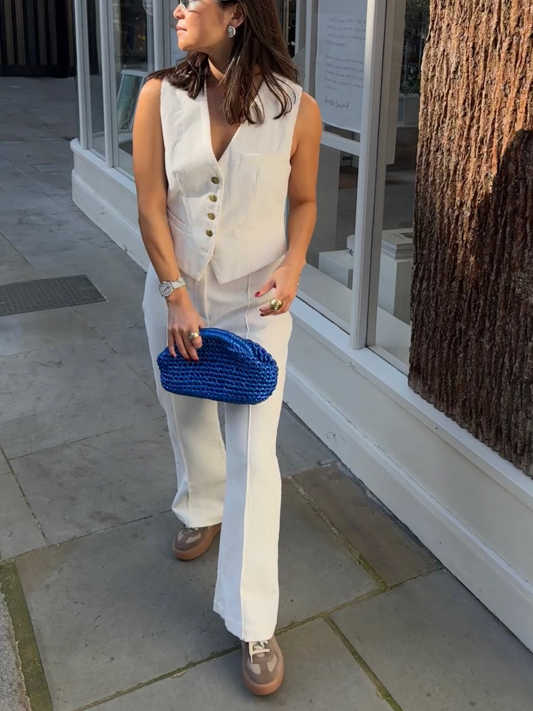 Vida Corduroy Vest by Faraway on curated-crowd.com