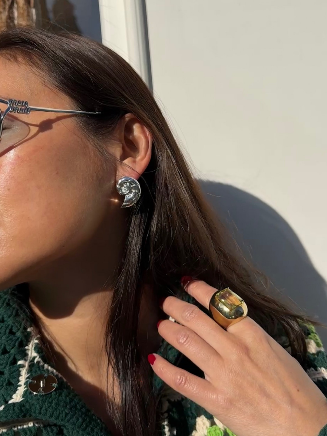 Devon Earrings by Studio Liberté on curated-crowd.com