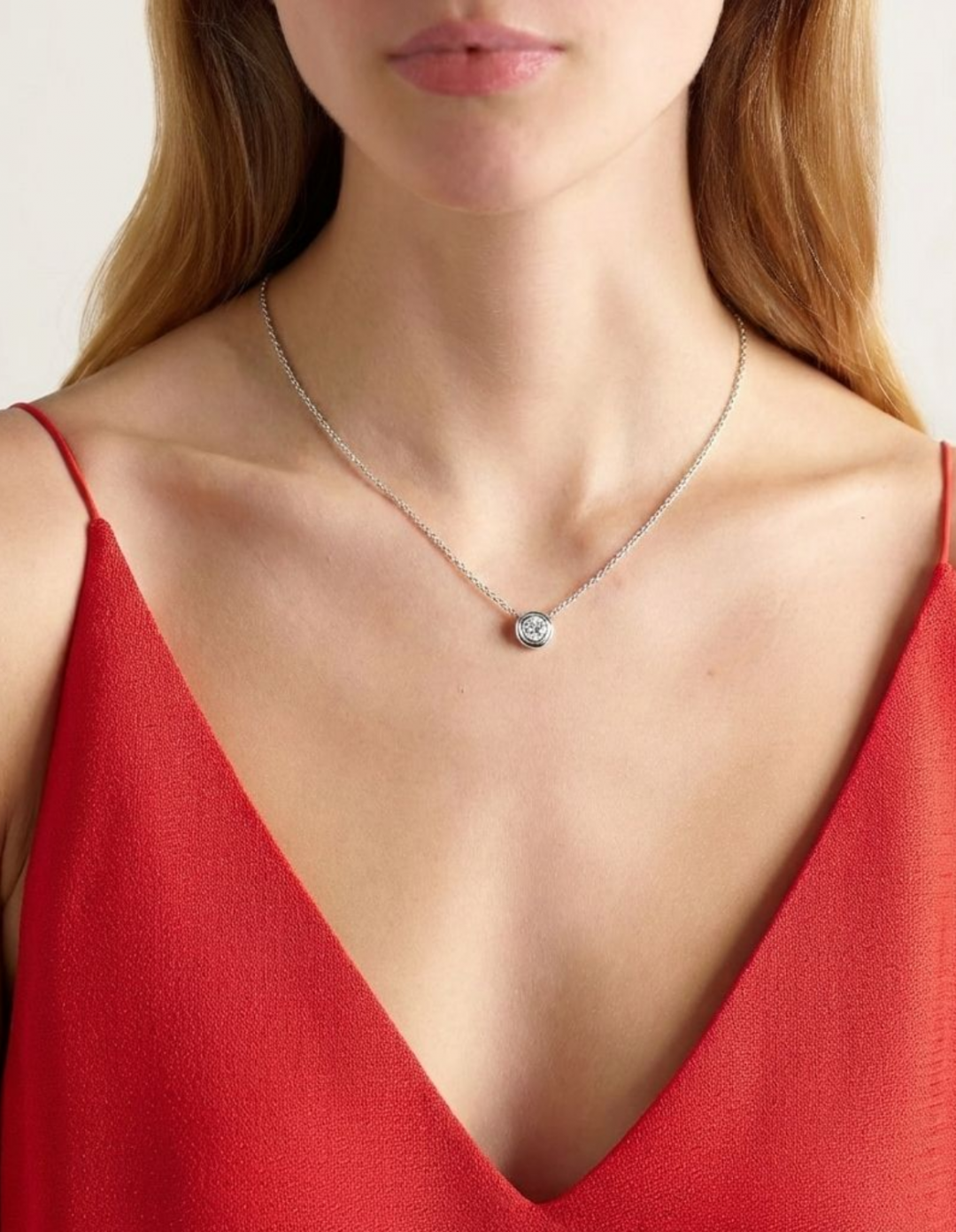 The Current Round Diamond Pendant by Kimjoux on curated-crowd.com