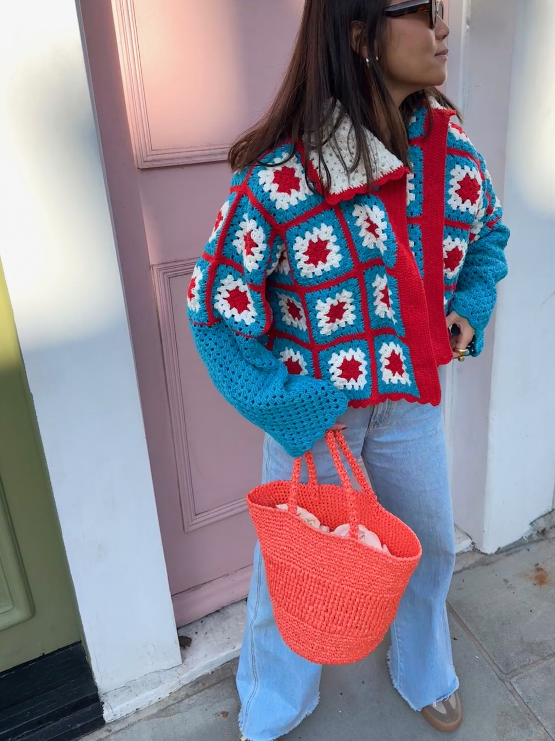 Anya Jacket Blue by Jessica K on curated-crowd.com