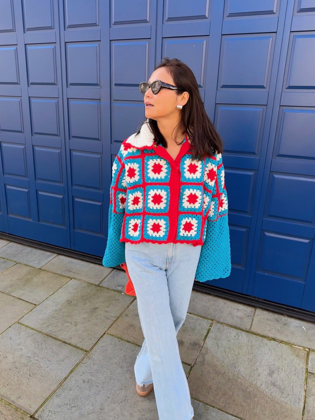 Anya Jacket Blue by Jessica K on curated-crowd.com