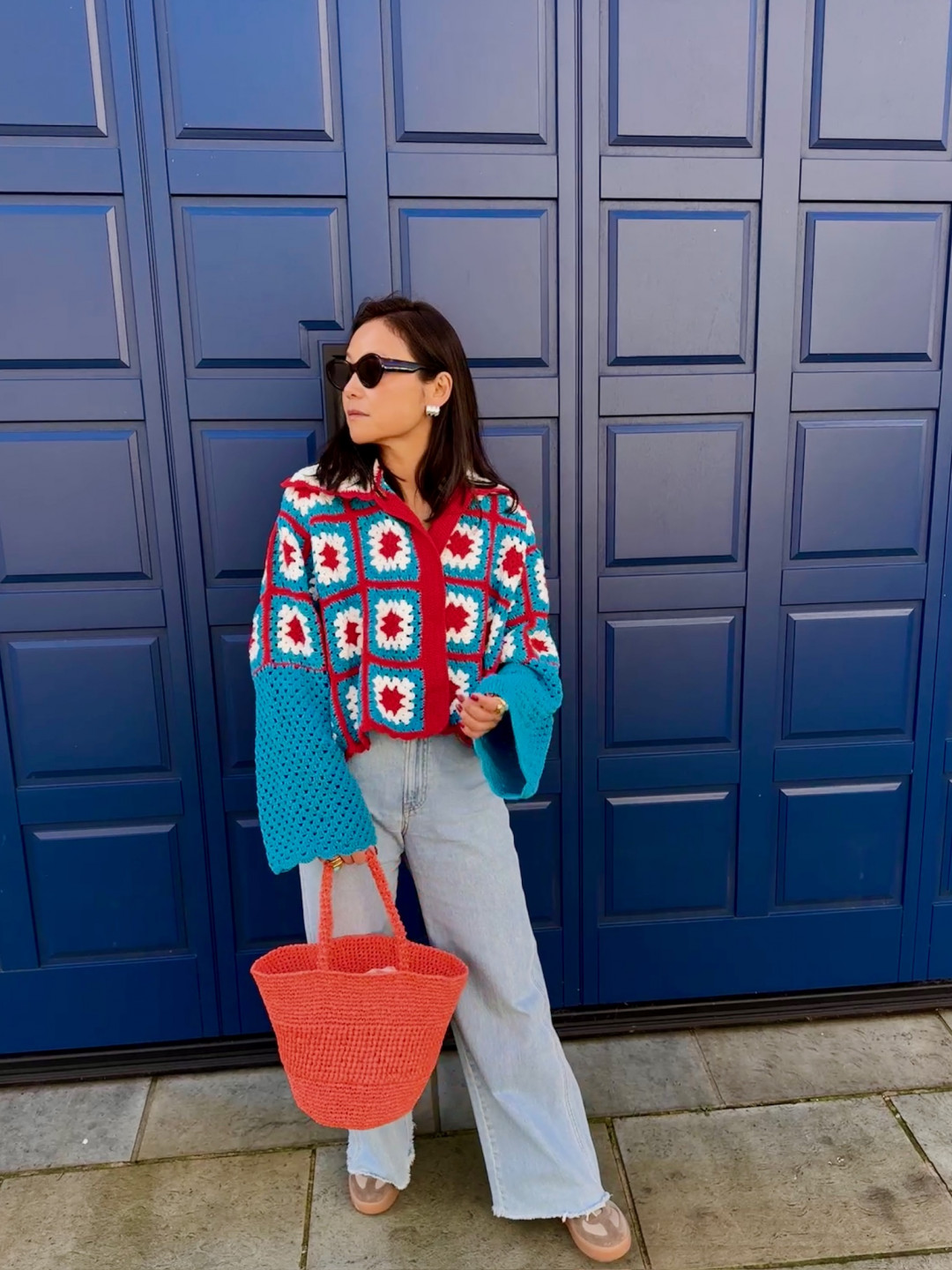 Anya Jacket Blue by Jessica K on curated-crowd.com