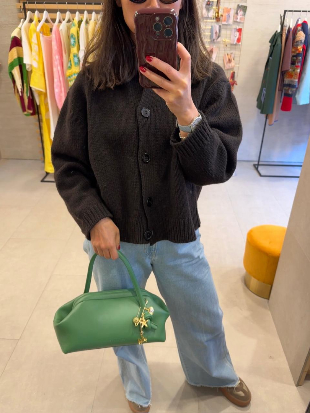 Money Pouch in Leather by Folklore on curated-crowd.com