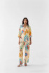 Sanganer Shirt & Trousers Co-ord by Studio Rigu on curated-crowd.com