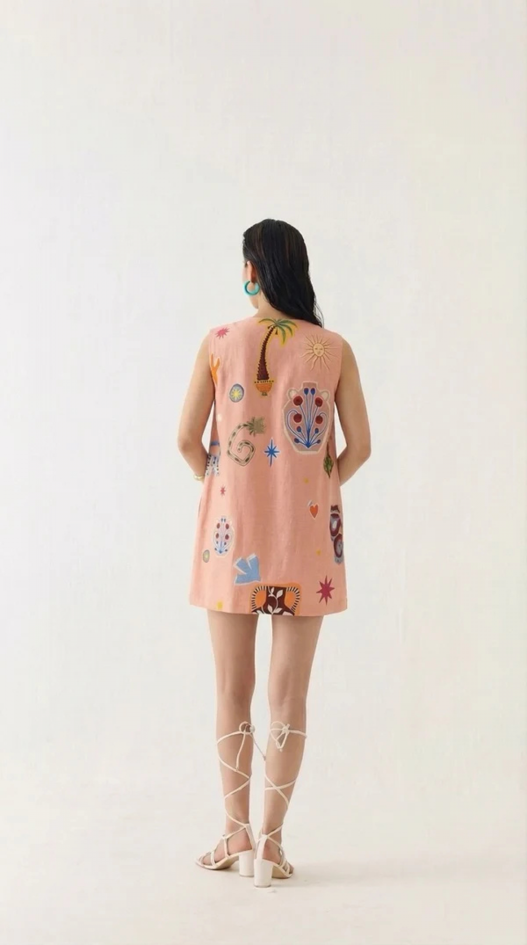 Pottery Short Dress by Studio Rigu on curated-crowd.com