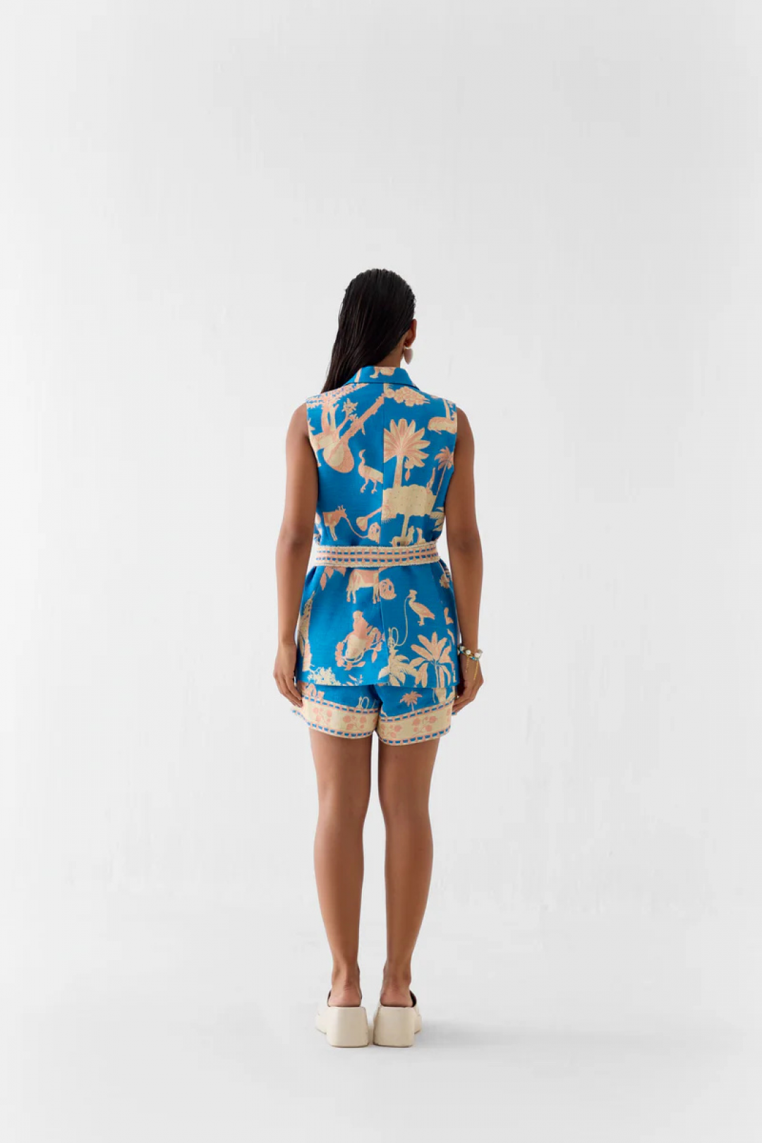 Jaipur Blazer and Shorts by Studio Rigu on curated-crowd.com