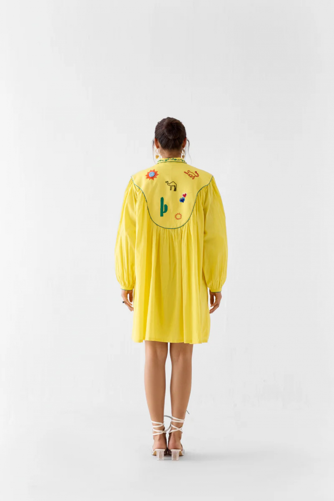 Peela MulMul Dress by Studio Rigu on curated-crowd.com