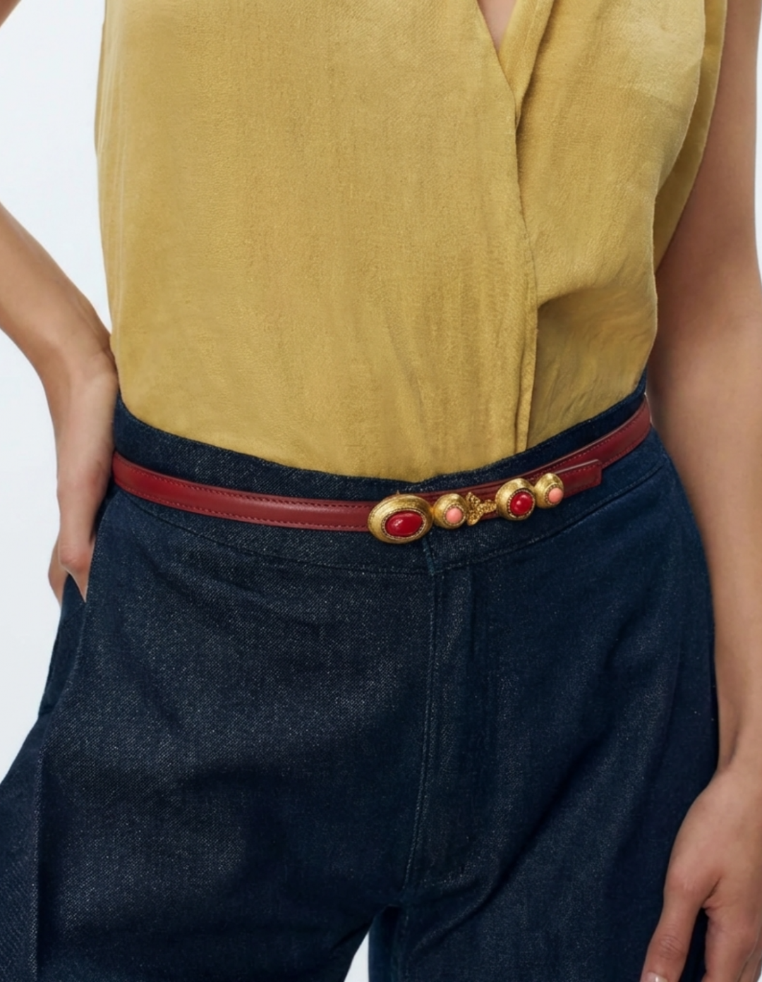 Earth Narrow Belt by Sonia Petroff on curated-crowd.com