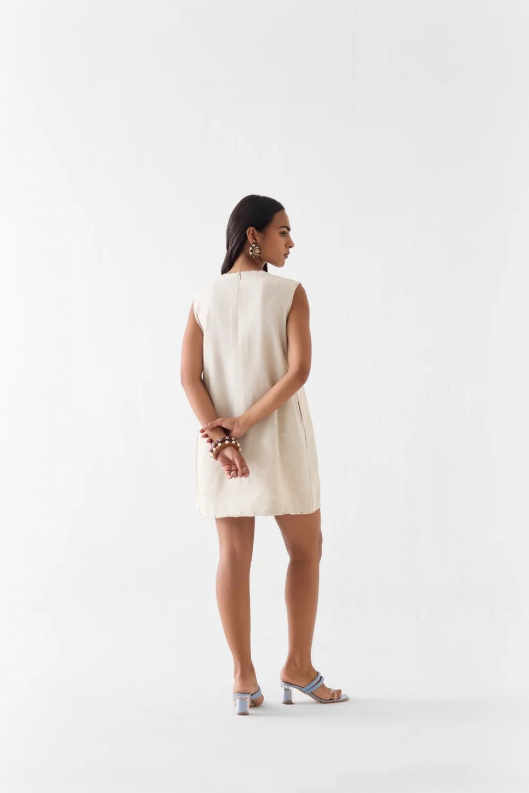 Sahara Day Short Dress by Studio Rigu on curated-crowd.com