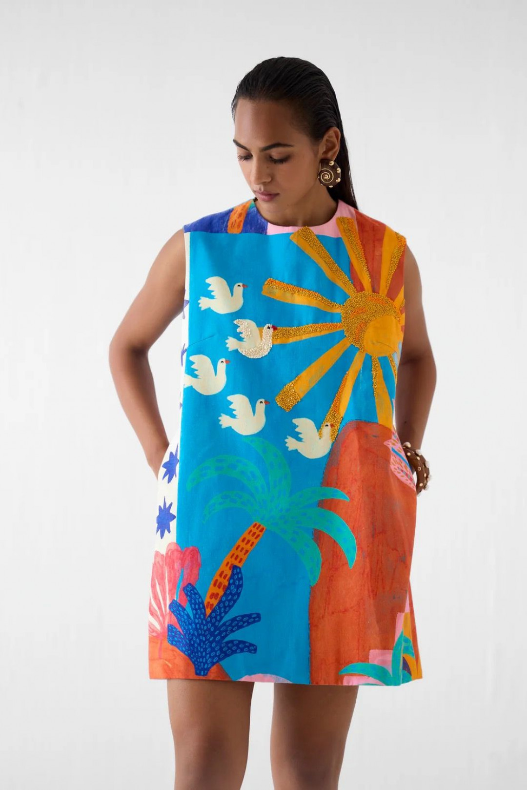 Kota Short Dress by Studio Rigu on curated-crowd.com