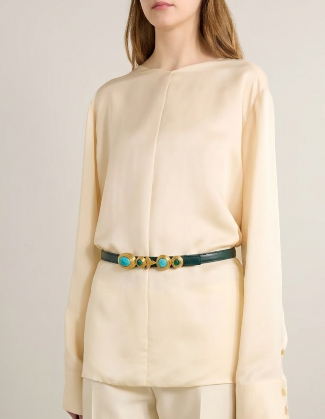 Earth Narrow Belt by Sonia Petroff on curated-crowd.com