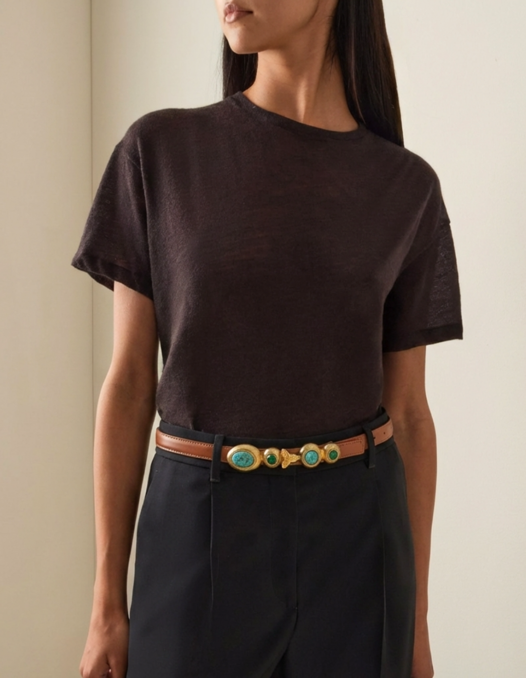 Earth Narrow Belt by Sonia Petroff on curated-crowd.com