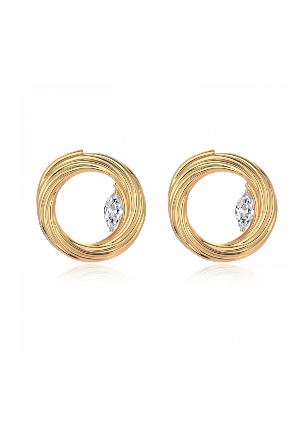 Cheri Hoop Earrings by Studio Liberté on curated-crowd.com