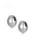 Loe Silver Large Earrings by Studio Liberté on curated-crowd.com