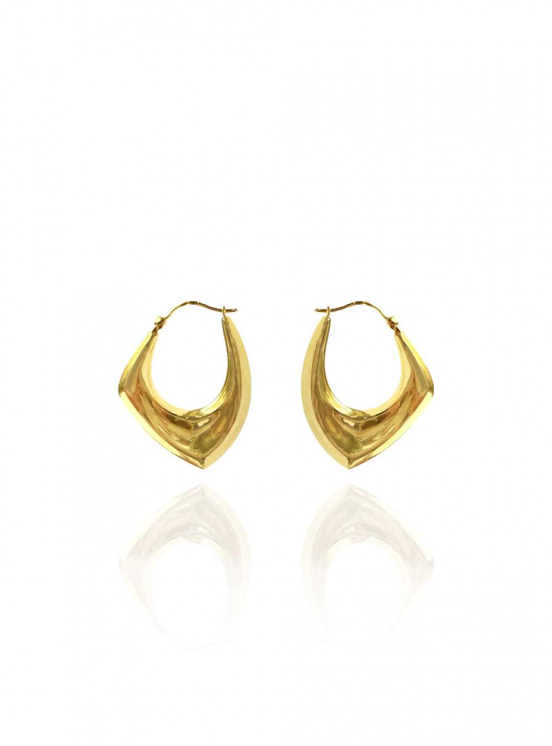 Sola Gold Earrings by Jessica K on curated-crowd.com