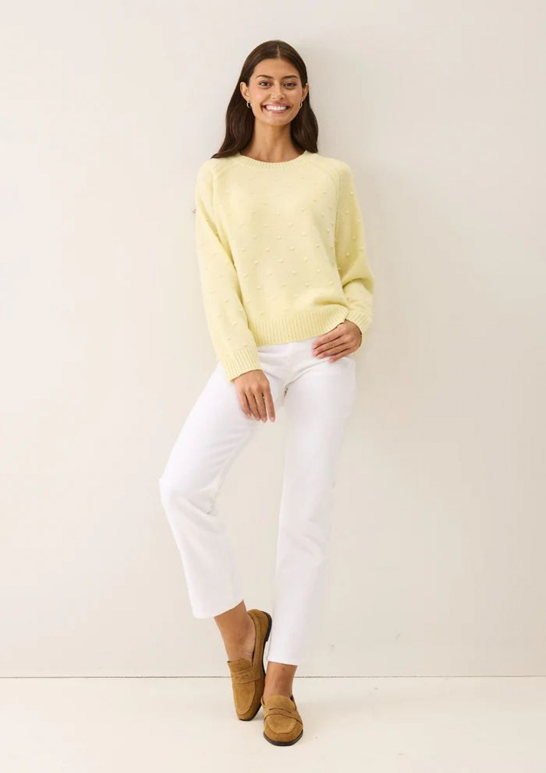 Bobble Sweater by LOOP Cashmere on curated-crowd.com