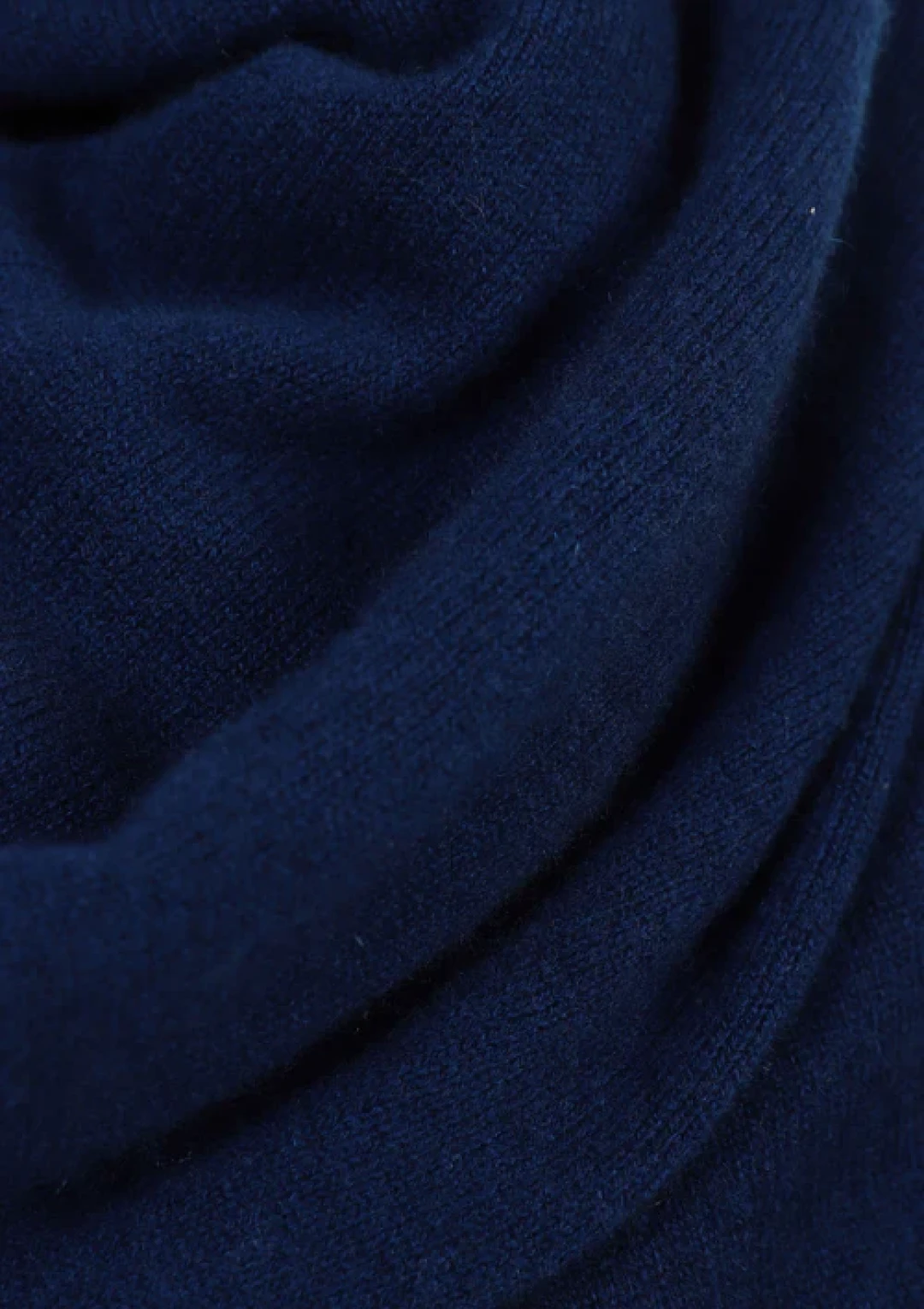 Lofty Cashmere Blanket Scarf in Midnight Blue by LOOP Cashmere on curated-crowd.com