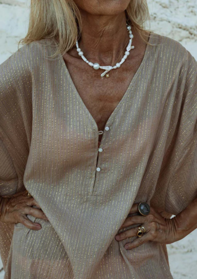 Aprés Pearl Necklace by Saint Holiday on curated-crowd.com