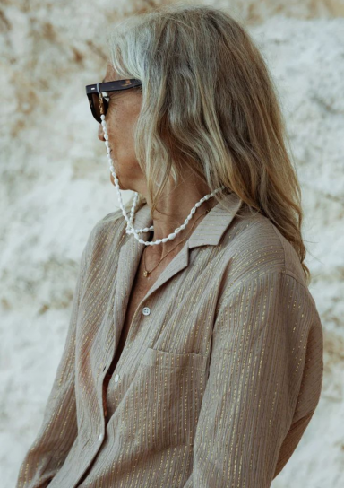 Collecting Shells Sunglass Chain by Saint Holiday on curated-crowd.com