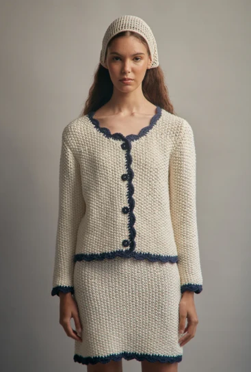 Thais Cardigan by Fringe Mod on curated-crowd.com