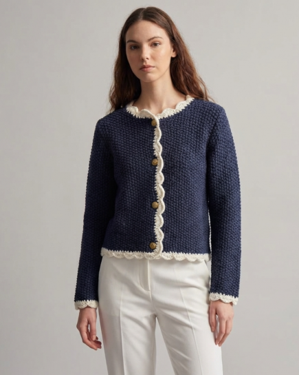 Thais Cradigan by Fringe Mod on curated-crowd.com