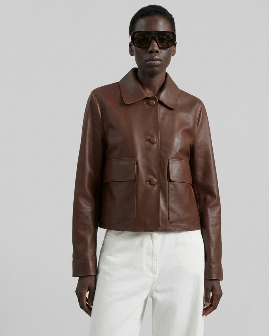 Ondine Jacket Mokka by Curated Crowd Collective on curated-crowd.com