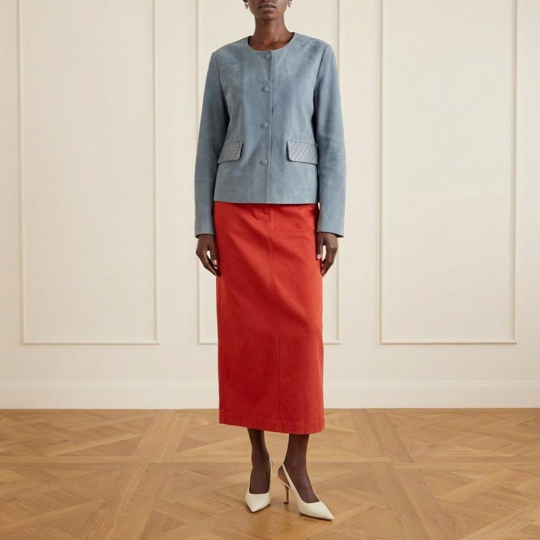 Canto Double Sided Suede Jacket by Curated Crowd Collective on curated-crowd.com