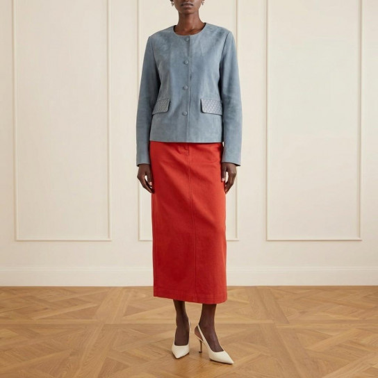 Canto Double Sided Suede Jacket by Curated Crowd Collective on curated-crowd.com