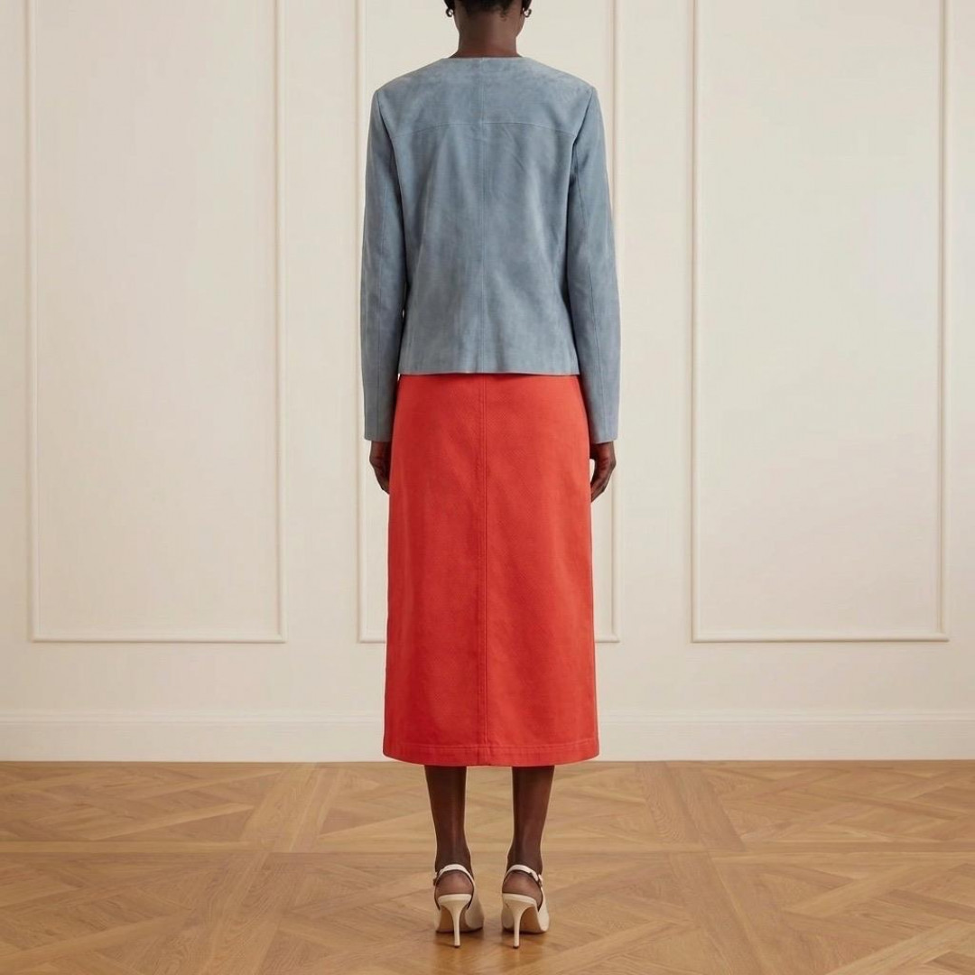 Canto Double Sided Suede Jacket by Curated Crowd Collective on curated-crowd.com