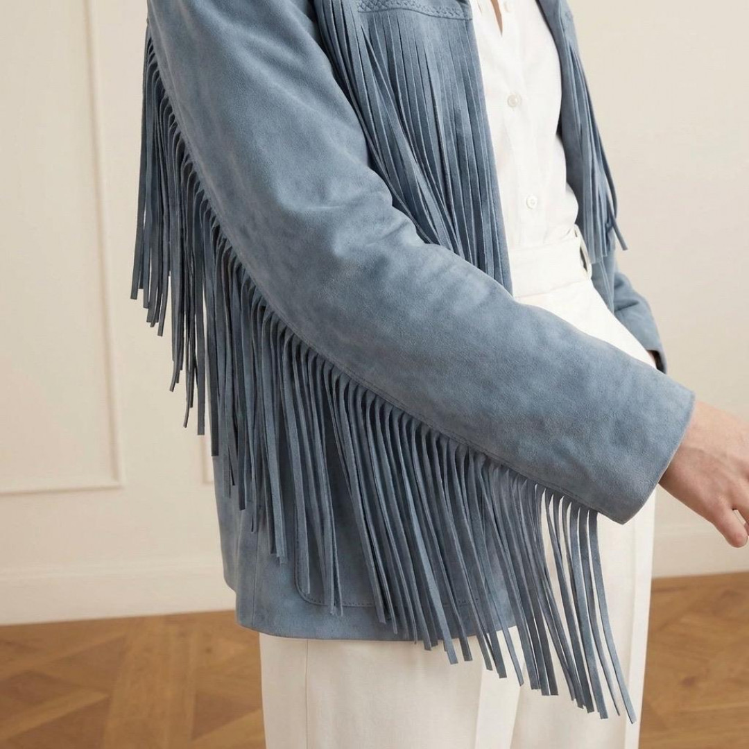 Calypso Double Sided Suede Jacket by Curated Crowd Collective on curated-crowd.com