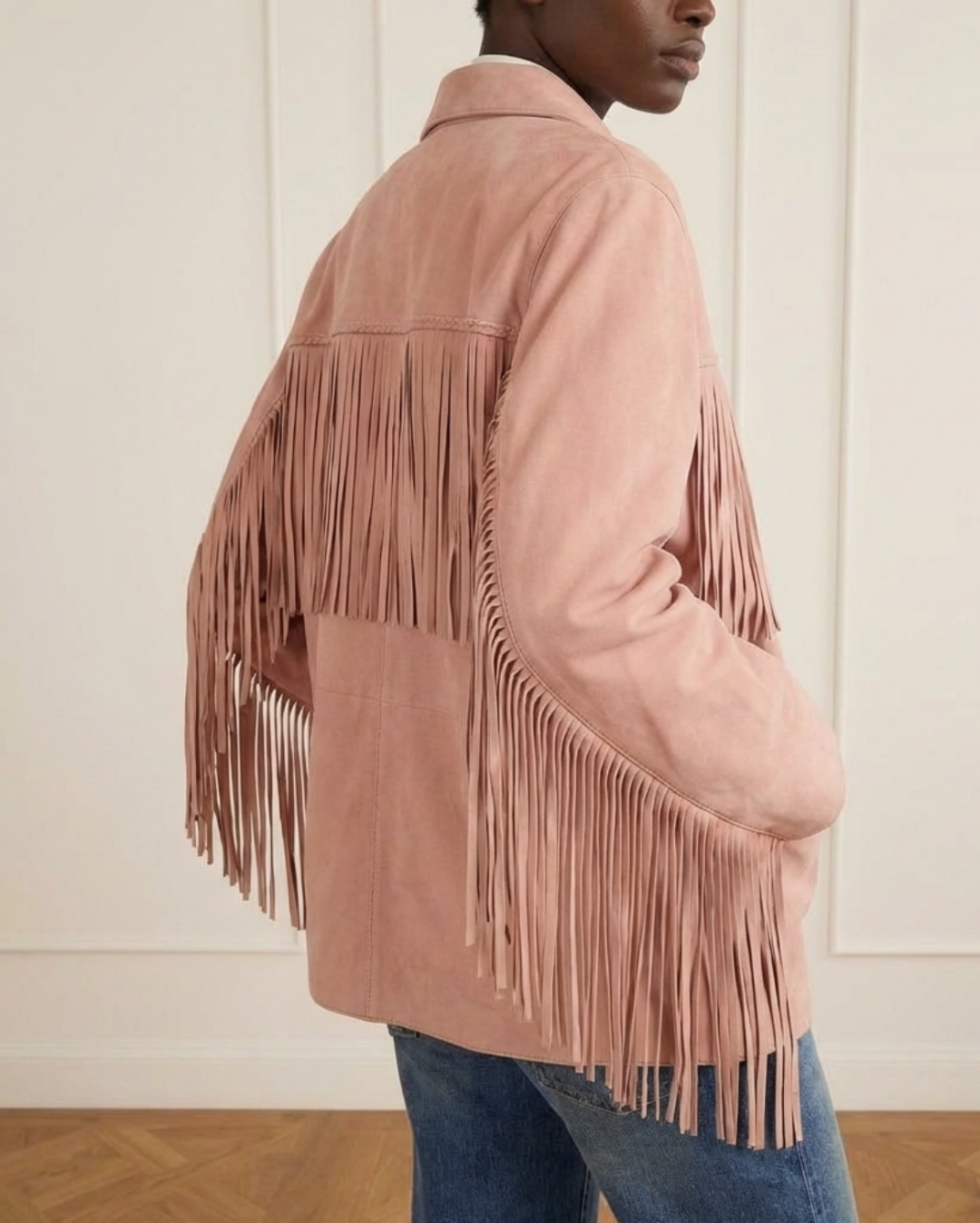 Calypso Double Sided Suede Jacket by Curated Crowd Collective on curated-crowd.com