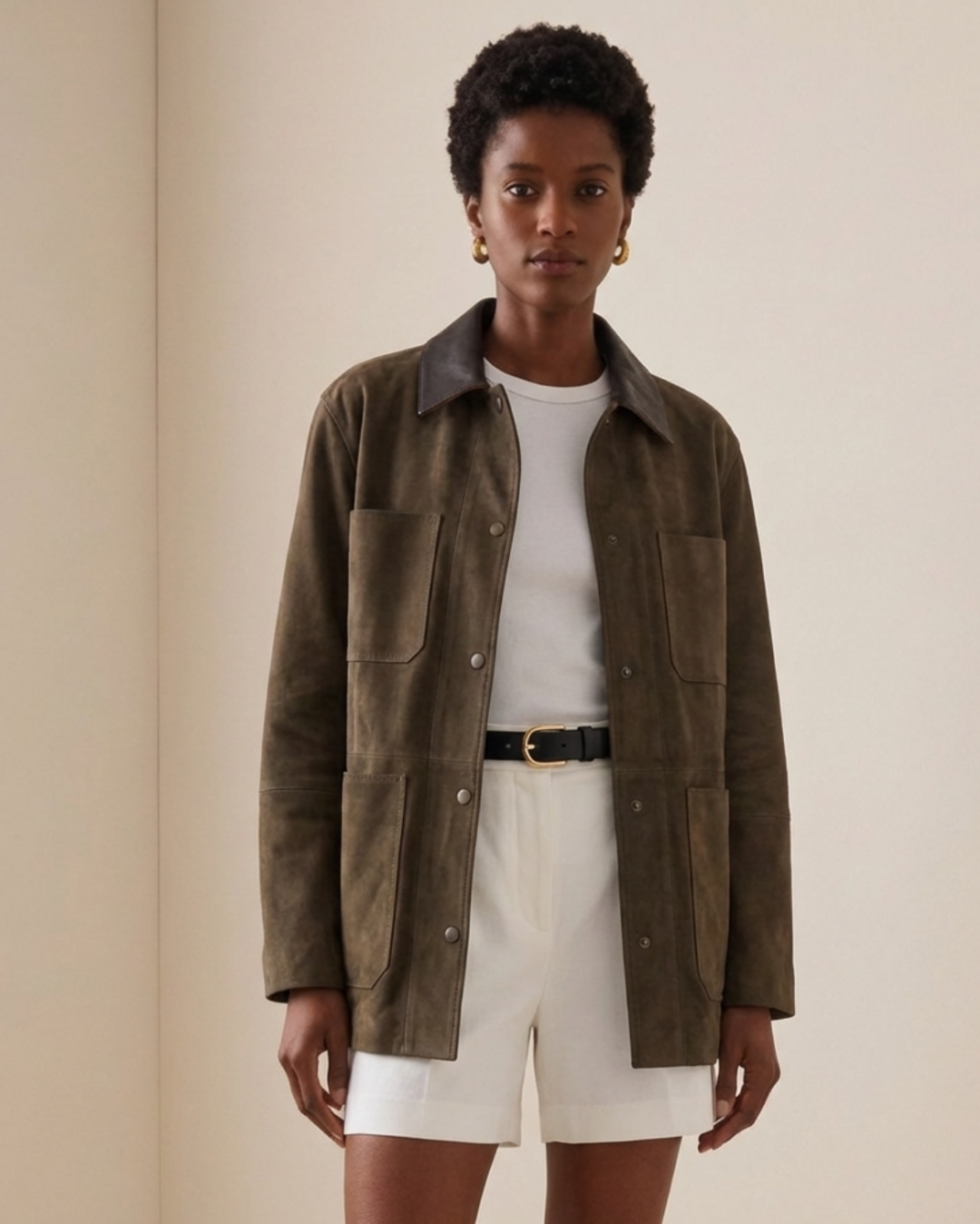 Auvette Suede Jacket by Curated Crowd Collective on curated-crowd.com